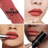 DIOR Rouge Dior - Помада для губ с долгим сроком носки, флакон с возможностью пополнения. оттенок 434 Promenade Satin, 3 g — фото 2