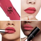 DIOR Rouge Dior - Помада для губ с долгим сроком носки, флакон с возможностью пополнения. оттенок 458 Paris Satin, 3 g — фото 2