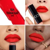 DIOR Rouge Dior - Помада для губ с долгим сроком носки, флакон с возможностью пополнения. оттенок 844 Trafalgar Satin, 3 g — фото 2