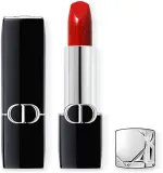 DIOR Rouge Dior - Помада для губ с долгим сроком носки, флакон с возможностью пополнения. оттенок 999 Satin, 3 g — фото 1
