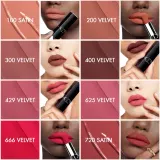 DIOR Rouge Dior - Помада для губ с долгим сроком носки, флакон с возможностью пополнения. оттенок 999 Satin, 3 g — фото 6