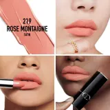 DIOR Rouge Dior - Помада для губ с долгим сроком носки, флакон с возможностью пополнения., 3 г, оттенок 219 Rose Montaigne Satin — фото 2