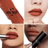 DIOR Rouge Dior - Помада для губ с долгим сроком носки, флакон с возможностью пополнения., 3 г, оттенок 419 Bois Rosé Satin — фото 2