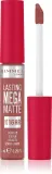 Rimmel Lasting Mega Matte - Легкая матовая помада в жидкой форме на 16 часов, 7 мл, оттенок Pink Blink — фото 1