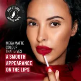 Rimmel Lasting Mega Matte - Легкая матовая помада в жидкой форме на 16 часов оттенок Rose & Shine, 7 ml — фото 6