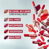 Rimmel Lasting Mega Matte - Легкая матовая помада в жидкой форме на 16 часов оттенок Coral Sass, 7 ml — фото 7