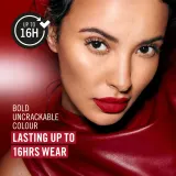 Rimmel Lasting Mega Matte - Легкая матовая помада в жидкой форме на 16 часов, 7 мл, оттенок Rock Me Purple — фото 7