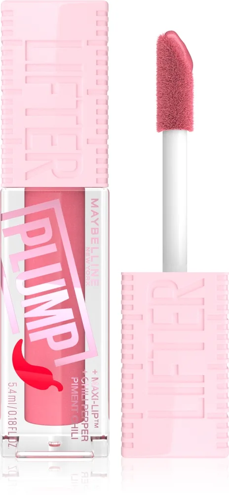 MAYBELLINE NEW YORK Lifter Plump - Блеск для губ с эффектом увеличения оттенок 001 Blush Blaze, 5 ml