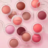 MAC Cosmetics Glow Play Blush - Розовый хайлатер для скул оттенок That´s Peachy, 7 g — фото 6