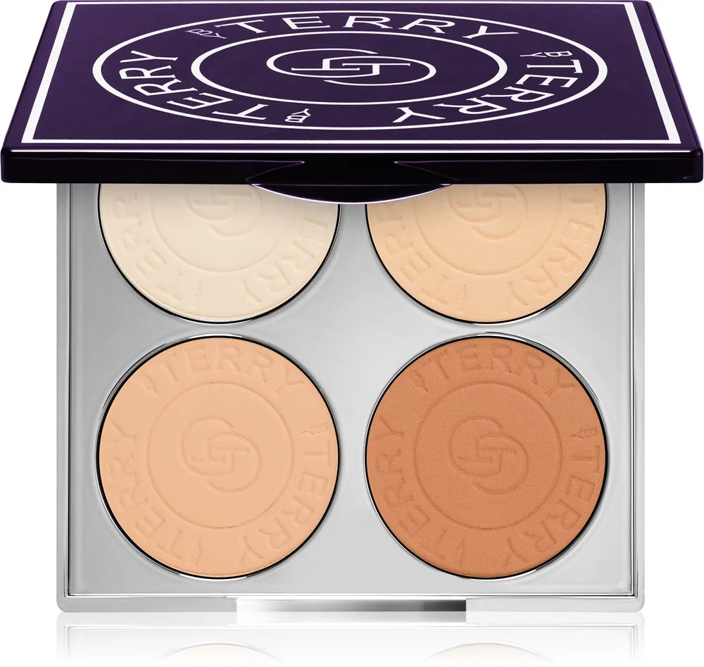 By Terry Hyaluronic Hydra-Powder Palette - Палетка для лица с гиалуроновой кислотой оттенок Medium to Warm, 10 g