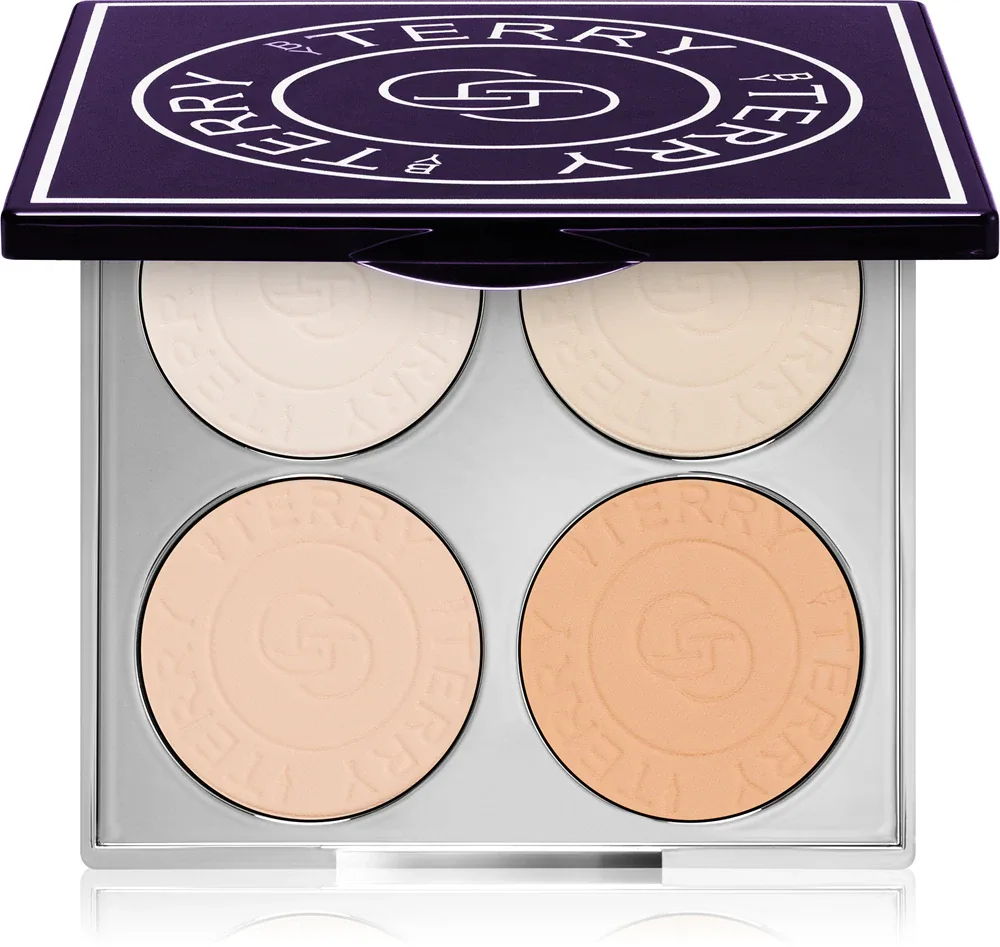By Terry Hyaluronic Hydra-Powder Palette - Палетка для лица с гиалуроновой кислотой, 10 г, оттенок Fair to Medium