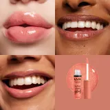 NYX Professional Makeup Butter Gloss Bling - Блеск для губ с блестящими частицами оттенок 02 Dripped Out, 8 ml — фото 5
