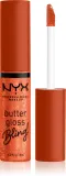 NYX Professional Makeup Butter Gloss Bling - Блеск для губ с блестящими частицами оттенок 06 Shimmer Down, 8 ml — фото 1