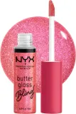 NYX Professional Makeup Butter Gloss Bling - Блеск для губ с блестящими частицами оттенок 05 She Got Money, 8 ml — фото 2