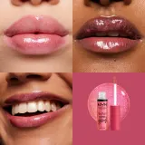 NYX Professional Makeup Butter Gloss Bling - Блеск для губ с блестящими частицами оттенок 05 She Got Money, 8 ml — фото 6