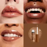 NYX Professional Makeup Butter Gloss Bling - Блеск для губ с блестящими частицами оттенок 04 Pay Me In Gold, 8 ml — фото 4