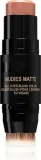 Nudestix Nudies Matte - Многофункциональный косметический продукт для макияжа глаз, губ и лица, 7 г, оттенок Nude Peach — фото 1