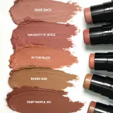 Nudestix Nudies Matte - Многофункциональный косметический продукт для макияжа глаз, губ и лица оттенок Nuaghty N' Spice, 7 g — фото 4