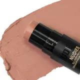 Nudestix Nudies Matte - Многофункциональный косметический продукт для макияжа глаз, губ и лица, 7 г, оттенок Bare Back — фото 3