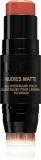 Nudestix Nudies Matte - Многофункциональный косметический продукт для макияжа глаз, губ и лица, 7 г, оттенок Sunset Strip — фото 1
