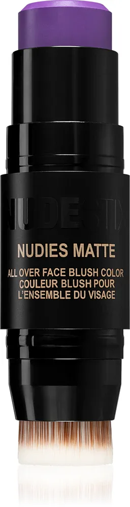 Nudestix Nudies Matte - Многофункциональный косметический продукт для макияжа глаз, губ и лица, 7 г, оттенок Moodie Blu