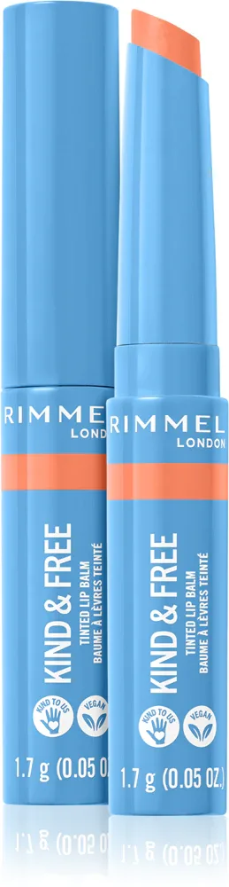 Rimmel Kind & Free - Тонирующий бальзам для губ, 1 г, оттенок 003 Tropical Spark