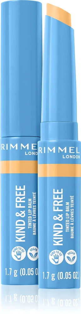Rimmel Kind & Free - Тонирующий бальзам для губ, 1 г, оттенок 001 Air Storm