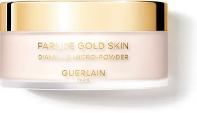 GUERLAIN Parure Gold Skin Diamond Micro-Powder - Розовая светящаяся пудра, 35 г