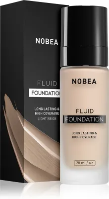 NOBEA Day-to-Day Fluid Foundation - Тональная основа: Трвалый подклад, 28 мл