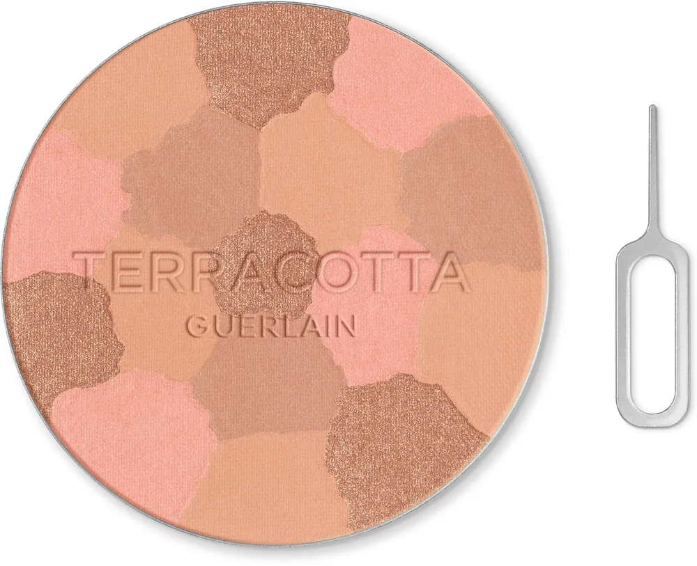 GUERLAIN Terracotta Light - Розово-светящий бронзирующий порошок - заполнитель, 10 г, оттенок 00 Light Cool