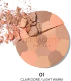 GUERLAIN Terracotta Light - Розово-светящий бронзирующий порошок - заполнитель, 10 г, оттенок 01 Light Warm — фото 2