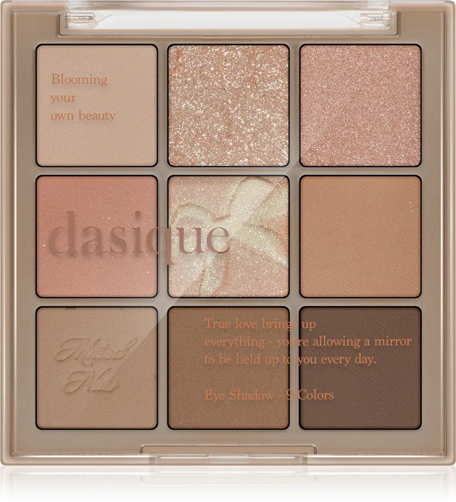 Dasique Eye Shadow Pallete - Палетка теней для век, 7 г, оттенок 24 Muted Nuts
