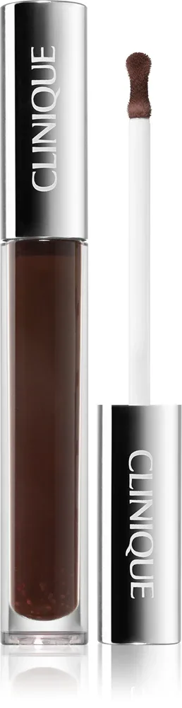 Clinique Pop Plush Creamy Lip Gloss - Увлажняющий блеск для губ, 3 мл, оттенок Black Honey