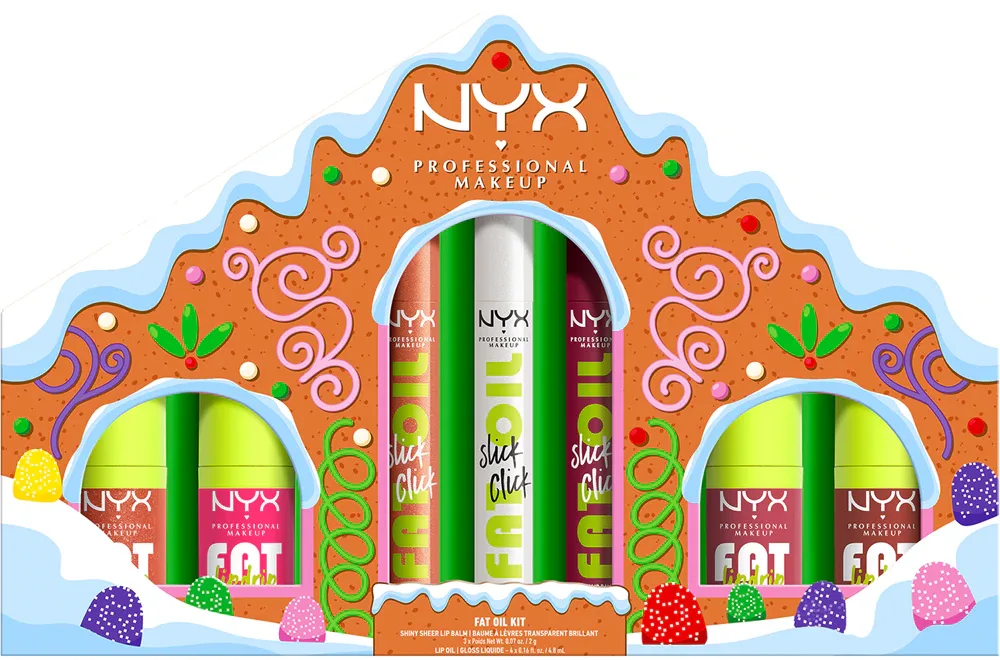 NYX Professional Makeup Gingerbaddie Land Fat Oil - Блеск для губ, 0
