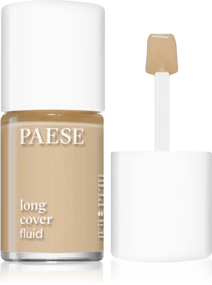 Paese Long Cover Fluid - Тональная основа в жидкой текстуре оттенок 1,5 Beige, 30 ml