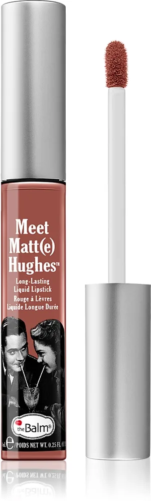 theBalm Meet Matt(e) Hughes Long Lasting Liquid Lipstick - Долговременная жидкая помада оттенок Committed, 7 ml