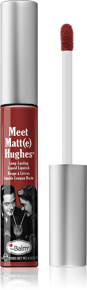 theBalm Meet Matt(e) Hughes Long Lasting Liquid Lipstick - Долговременная жидкая помада оттенок Loyal, 7 ml