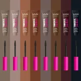 NYX Professional Makeup Thick it Stick It Brow Mascara - Тушь для бровей, 7 мл, оттенок 07 Espresso — фото 5