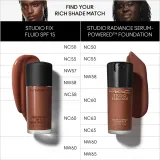 MAC Cosmetics Studio Radiance Serum-Powered Foundation - Подклад навилжающий, 30 мл, оттенок NC55 — фото 3