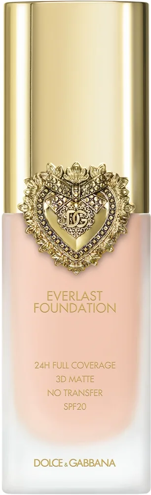 Dolce&Gabbana Flawless Everlast Foundation - Интенсивно маскирующий флюид с длительным действием SPF 20., 27 мл, оттенок 03W LIGHT