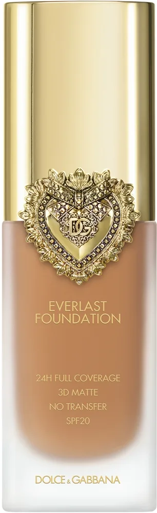 Dolce&Gabbana Flawless Everlast Foundation - Интенсивно маскирующий флюид с длительным действием SPF 20. оттенок 21W MEDIUM, 27 ml