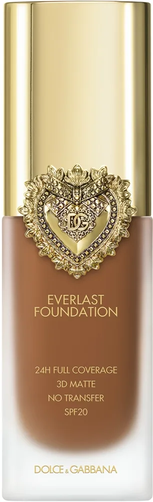Dolce&Gabbana Flawless Everlast Foundation - Интенсивно маскирующий флюид с длительным действием SPF 20. оттенок 30N Medium Deep, 27 ml