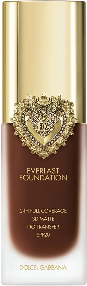 Dolce&Gabbana Flawless Everlast Foundation - Интенсивно маскирующий флюид с длительным действием SPF 20. оттенок 39N DEEP, 27 ml