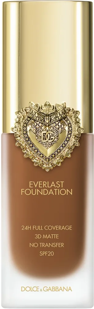 Dolce&Gabbana Flawless Everlast Foundation - Интенсивно маскирующий флюид с длительным действием SPF 20. оттенок 32W MEDIUM DEEP, 27 ml