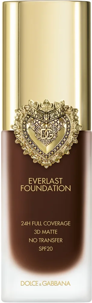 Dolce&Gabbana Flawless Everlast Foundation - Интенсивно маскирующий флюид с длительным действием SPF 20. оттенок 40C DEEP, 27 ml
