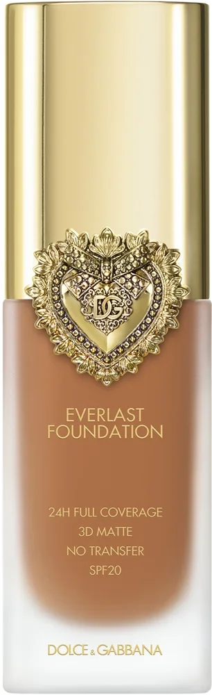 Dolce&Gabbana Flawless Everlast Foundation - Интенсивно маскирующий флюид с длительным действием SPF 20. оттенок 25W Medium Deep, 27 ml