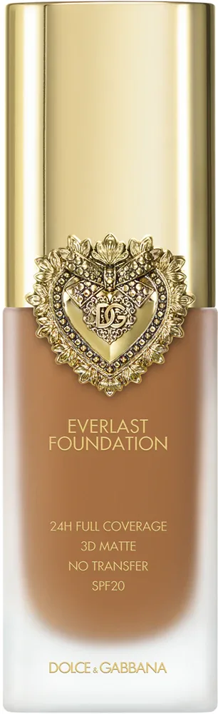 Dolce&Gabbana Flawless Everlast Foundation - Интенсивно маскирующий флюид с длительным действием SPF 20., 27 мл, оттенок 27N Medium Deep