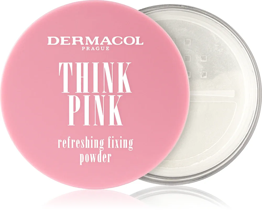 Dermacol Think Pink - Прозрачная пудра для лица, 10 g