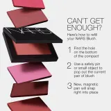 NARS NEW Blush - Долговременная румяна для щек оттенок ORGASM X, 4 g — фото 6