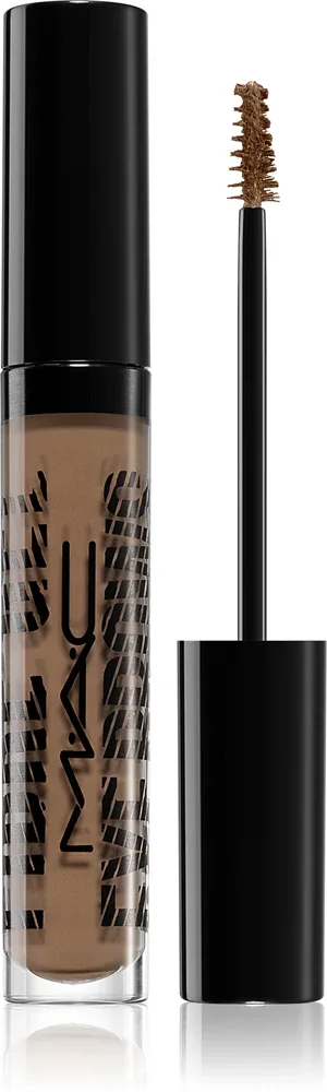 MAC Cosmetics Eye Brows Big Boost Fiber Gel - Гель для бровей, 4 г, оттенок Brunette